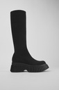 CAMPER Stígvél BCN Black textile boots