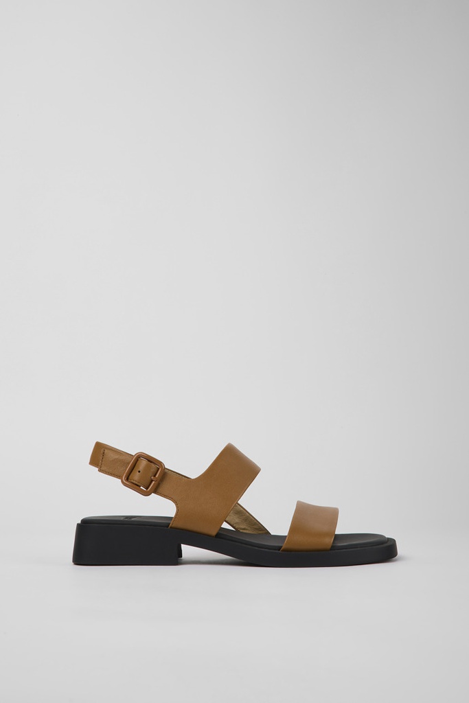 CAMPER Skór Dana Brown Leather Sandals