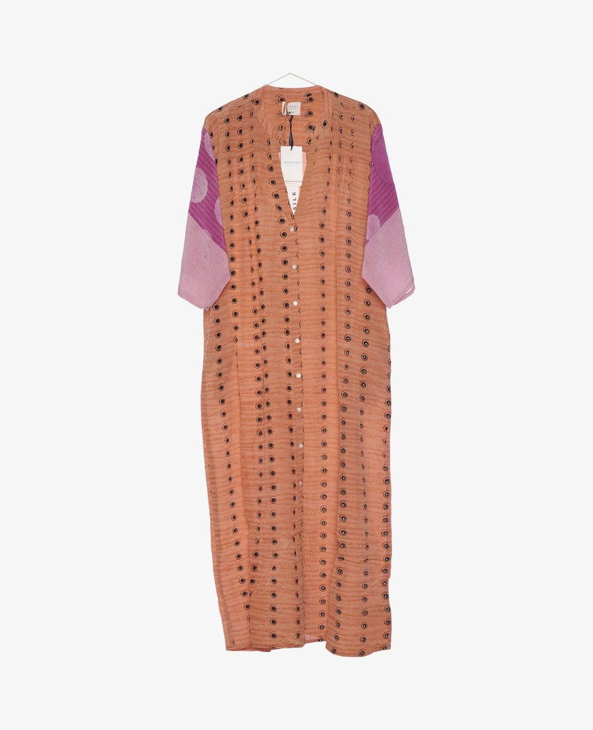 Sissel silkikjóll Aya silk shirt dress 21