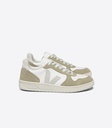 VEJA skór V-10 Chromefree leather Extra White Natural Sahara