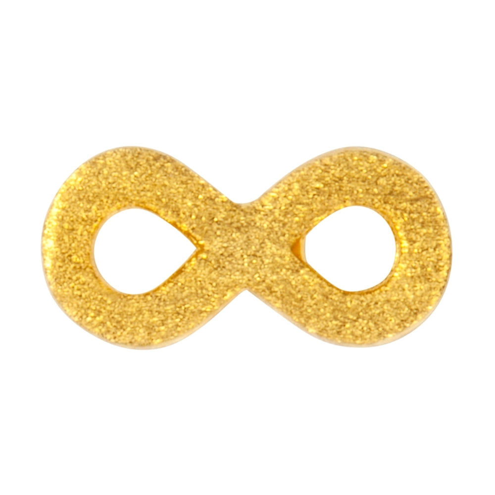 Lulu lokkar Infinity gold plated