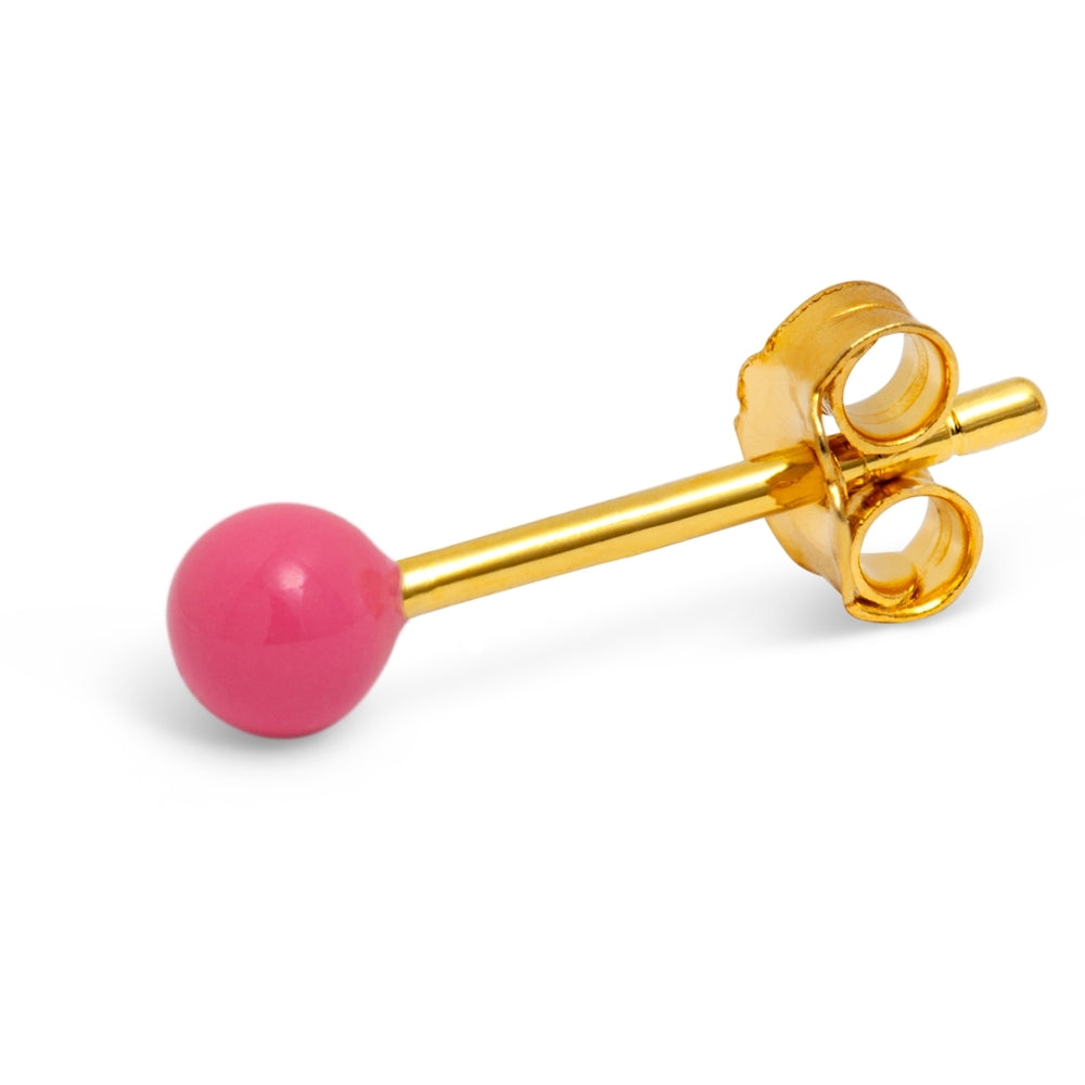 Lulu lokkur Ball Enamel light pink