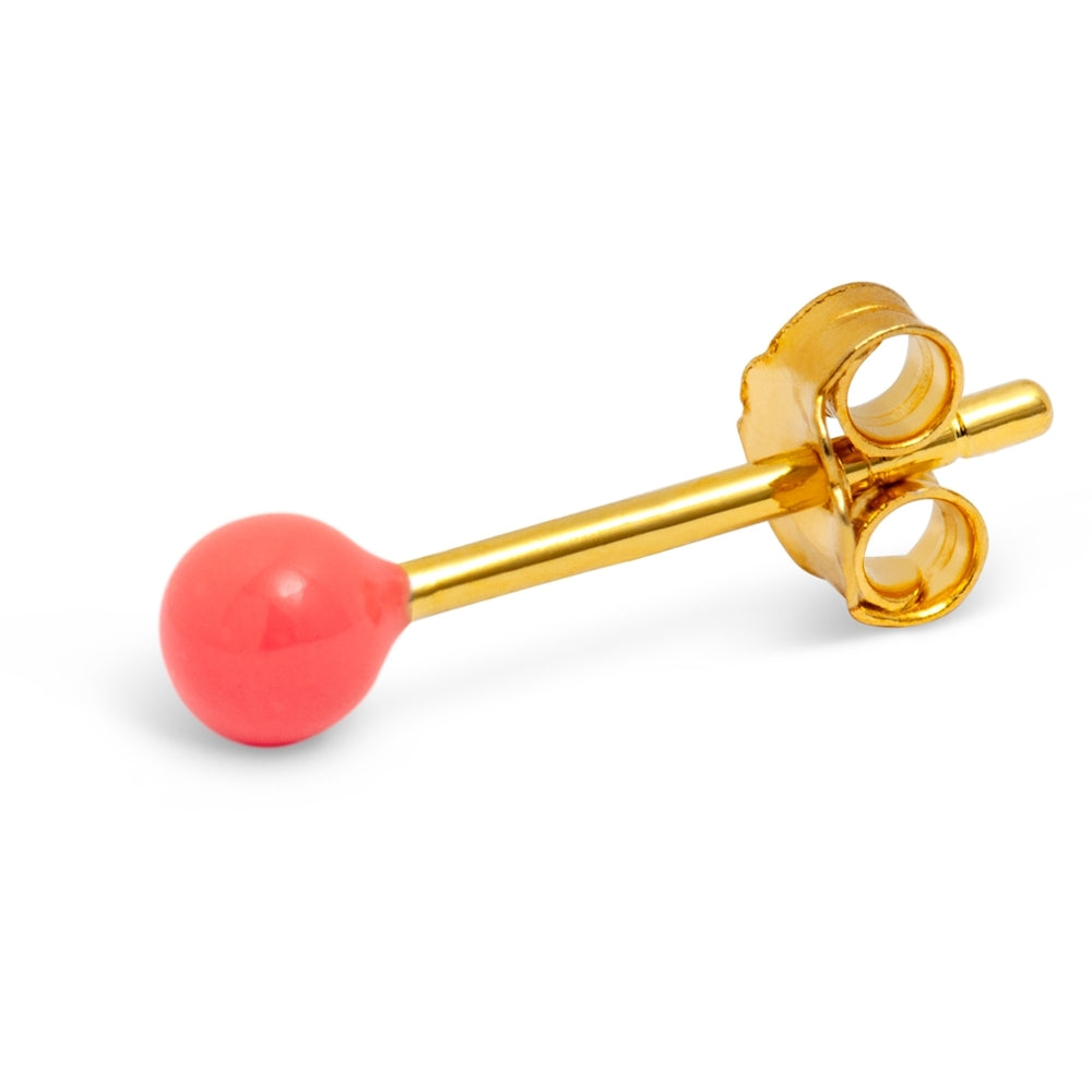 Lulu lokkur Ball Enamel Orange