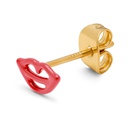 Lulu lokkur Secret Lipstick red