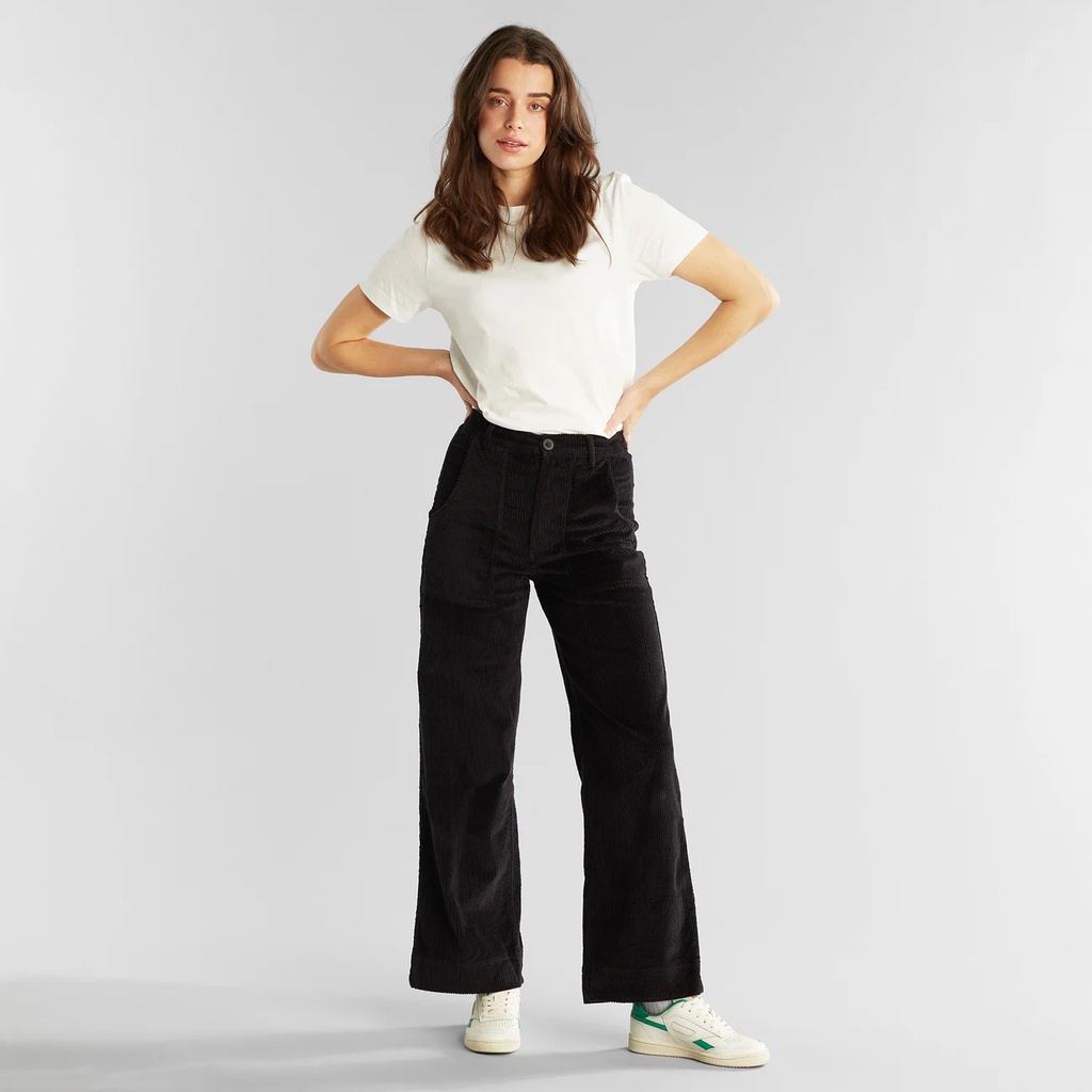 Dedicated Buxur Workwear Pants Vara Corduroy Black