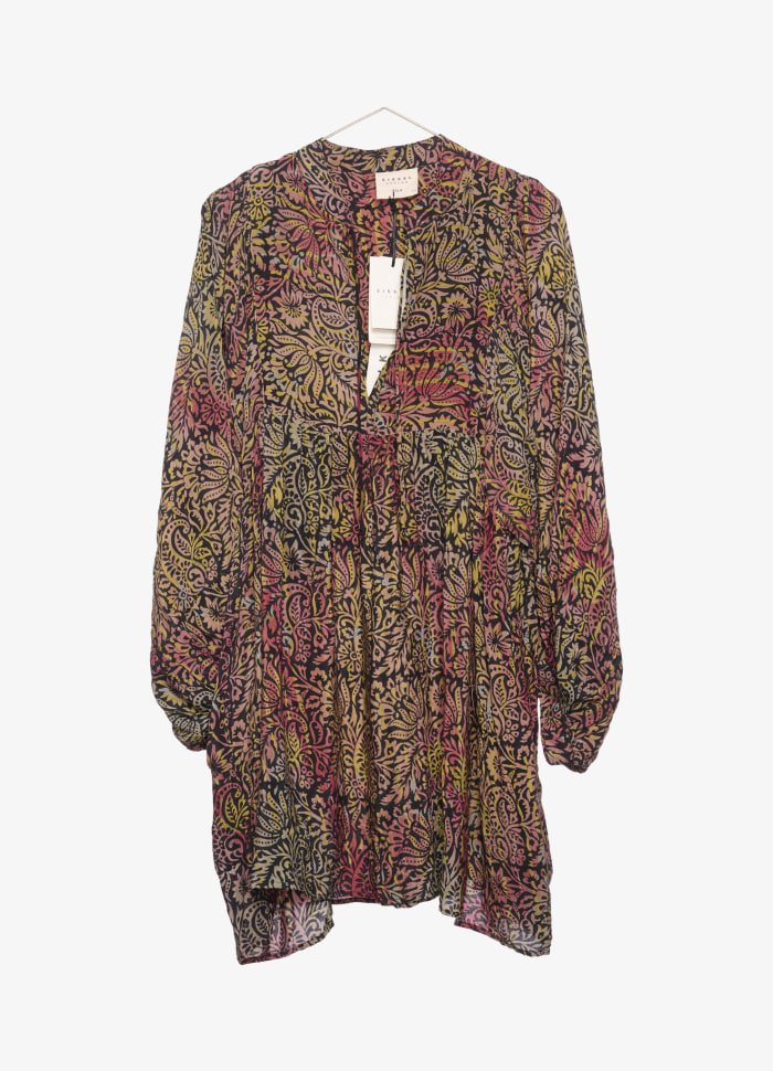 Sissel Emmeline short silk dress 359