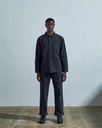 Uskees skyrta drill buttoned overshirt - blueberry