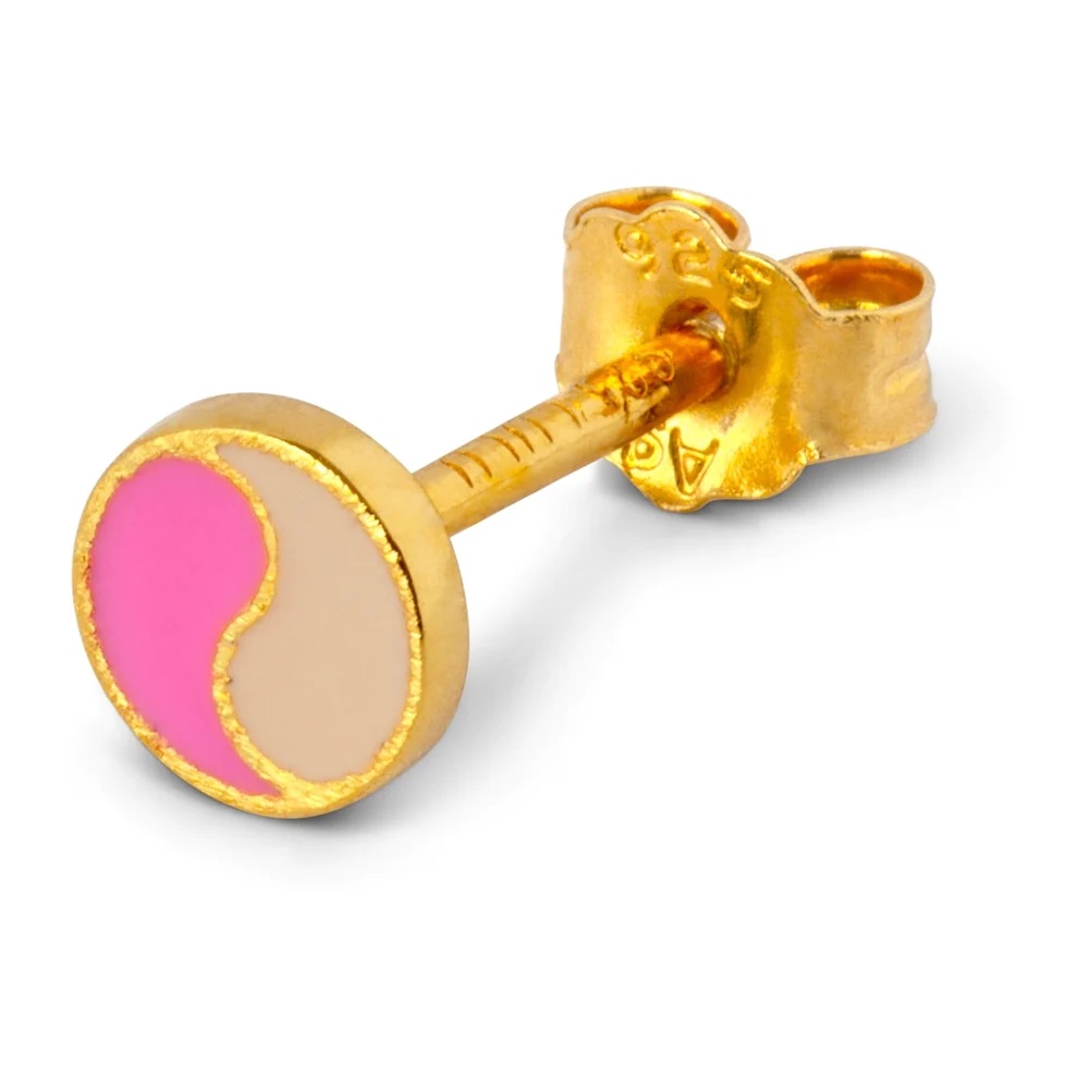 Lulu lokkar Yin Yang Pink/Buttercream