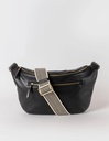 O MY BAG Drew Maxi  Black Soft Grain Leather