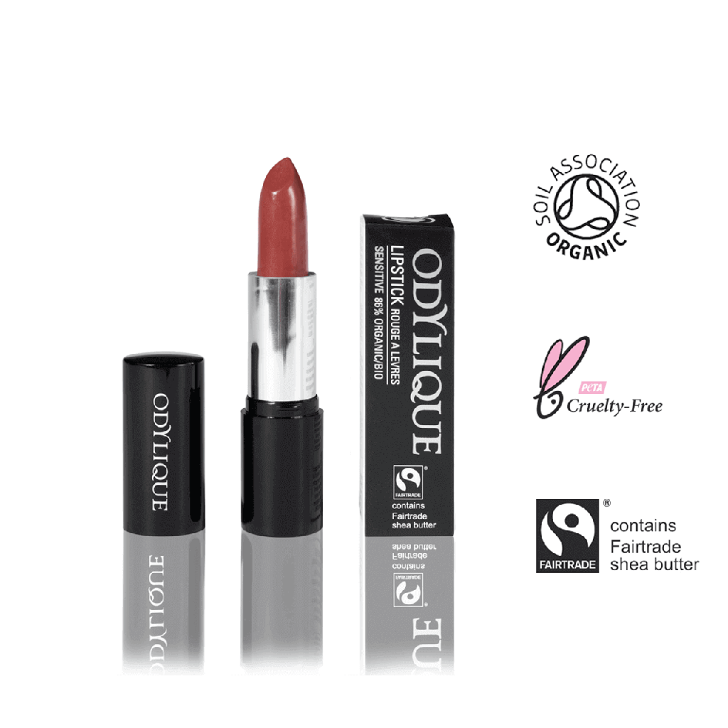 Odylique varalitur Organic mineral lipstick Fig Fondant 18