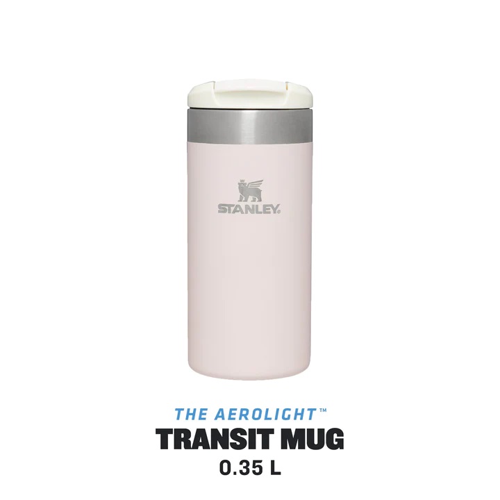 Stanley kaffimál Aerolight 0,35L Rose Quartz
