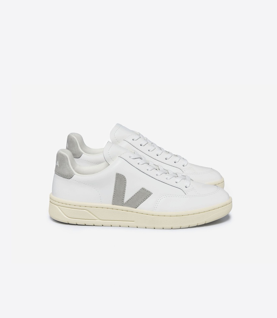 VEJA skór V-12 EXTRA WHITE LIGHT GREY