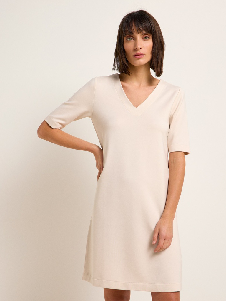 Lanius kjóll Kleid night Light chalk Tencel