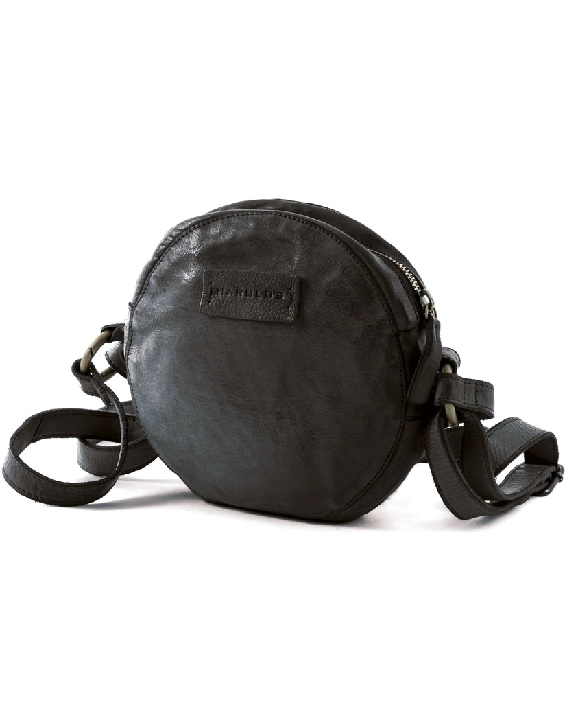 Harold's Leðurtaska Submarine Shoulderbag circle Black 0293104