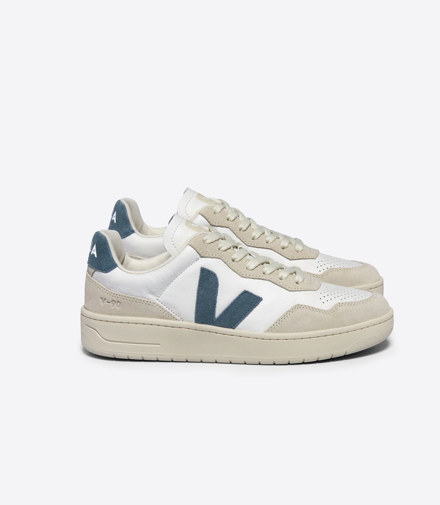 VEJA skór V-90 LEATHER Extra White California