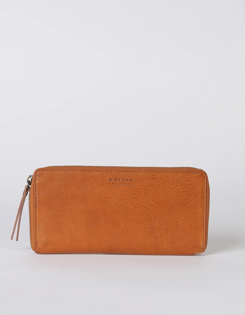 O MY BAG - Sonny Wallet Cognac / Stromboli Leather