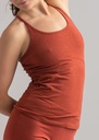YOGAMII NIDRA STRAP TOP BURNT ORANGE
