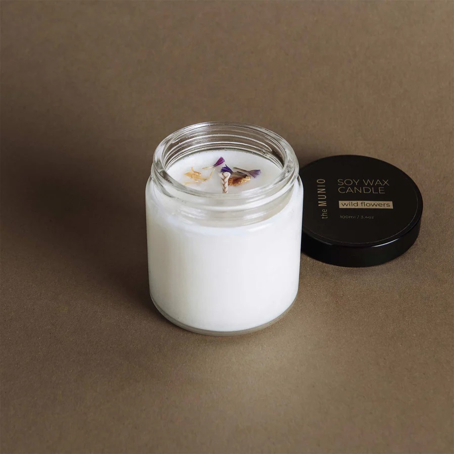 Munio Candela Wild flower mini glass
