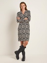 Lanius kjóll Kleid in Wickeloptic Simple circle