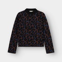 Dedicated Peysa Sweater Limhamn Leopard Multi Color