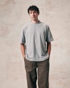 Uskees Bolur #7008 Oversized t-shirt - Grey marl