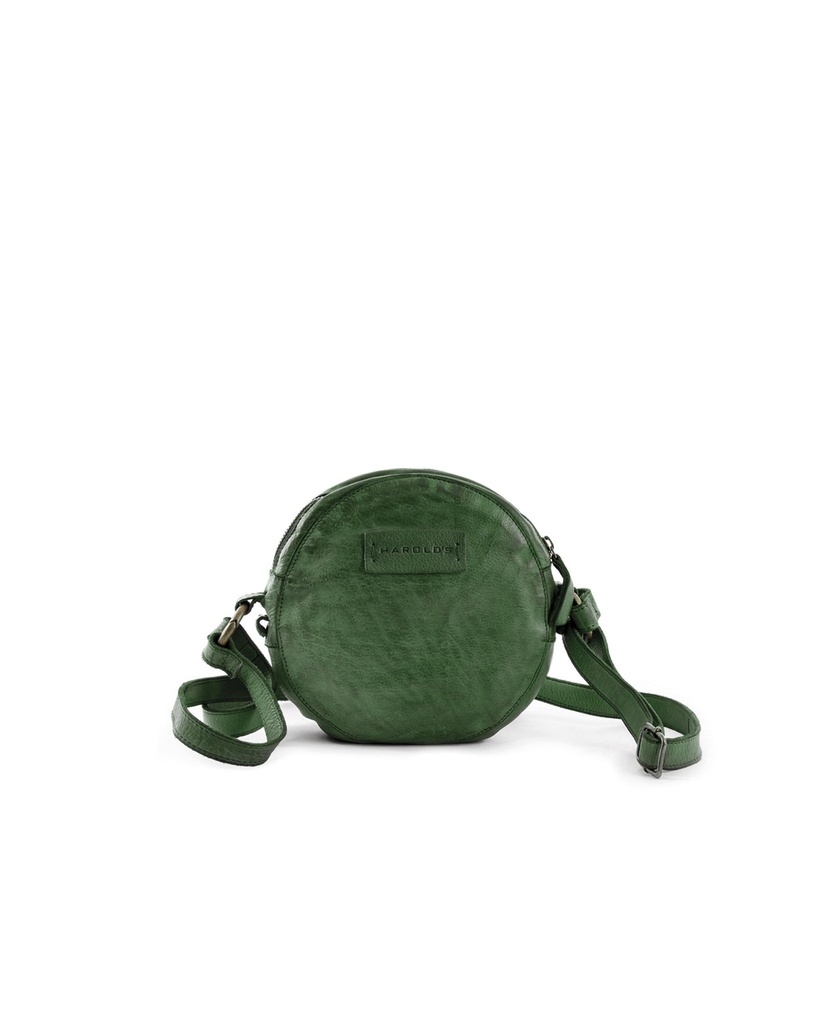 Harold's Leðurtaska Submarine Shoulderbag circle Green