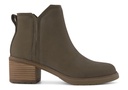 TOMS skór - Hailey boot Canteen Nubuck leather
