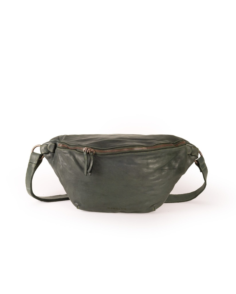 Harold's Leðurtaska SU80  Hipbag XL Green