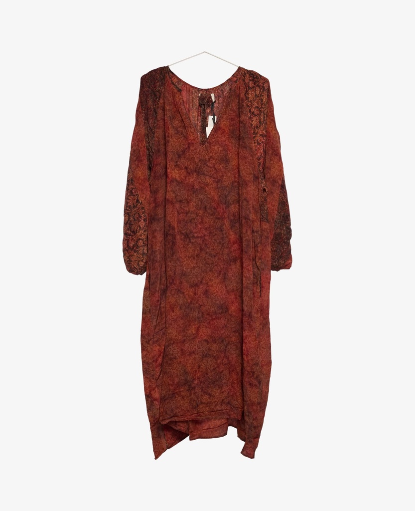 Sissel silkikjóll Vienna silk kaftan 399