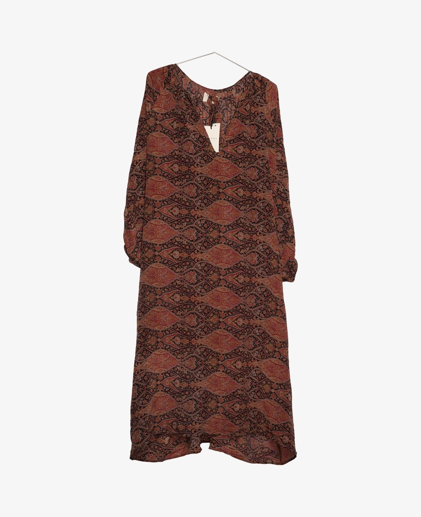 Sissel silkikjóll Vienna silk kaftan 406