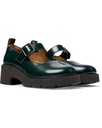 Camper Milah Green leather Mary Jane