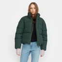Selfhood úlpa Short puffer Darkgreen