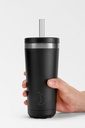 Chilly's Straw Cup Black 500 ml