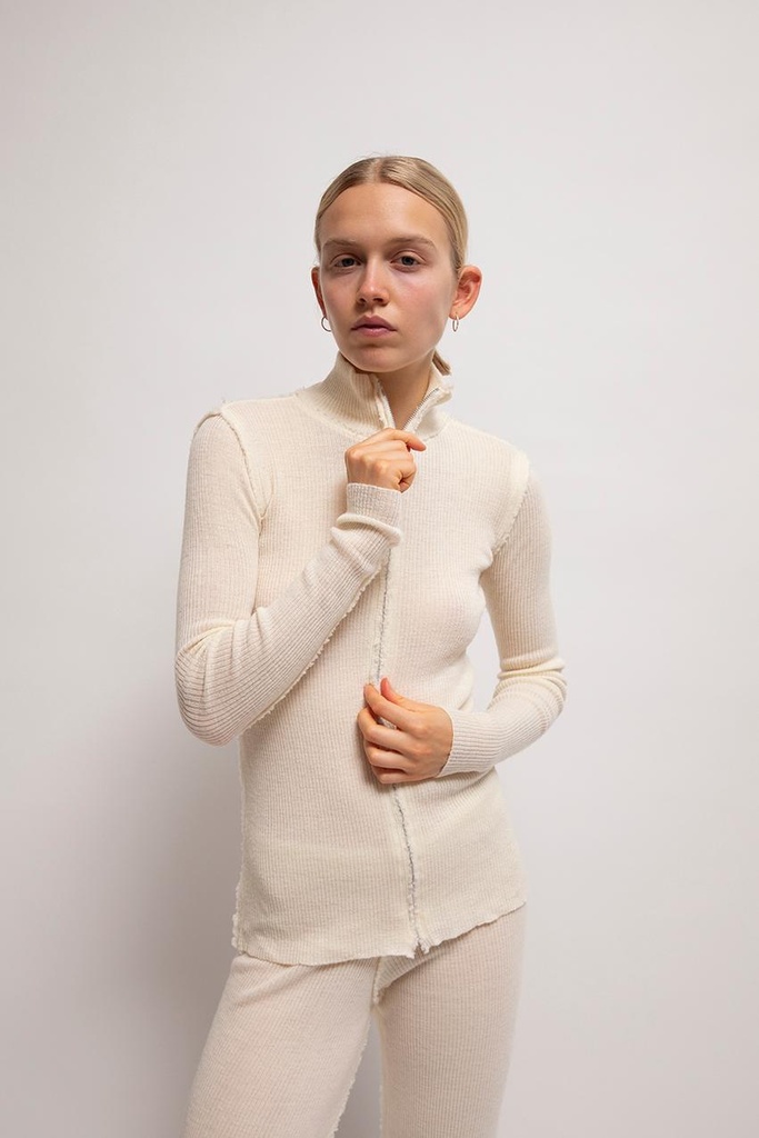 GUÐRUN&GUÐRUN peysa Beata off white