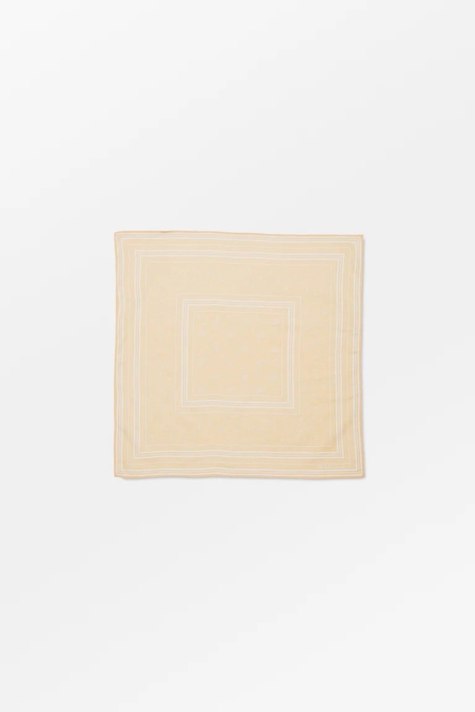 SKALL  klútur Classic scarf Light peach/white
