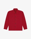 Uskees skyrta #3003 Buttoned workshirt - Berry red