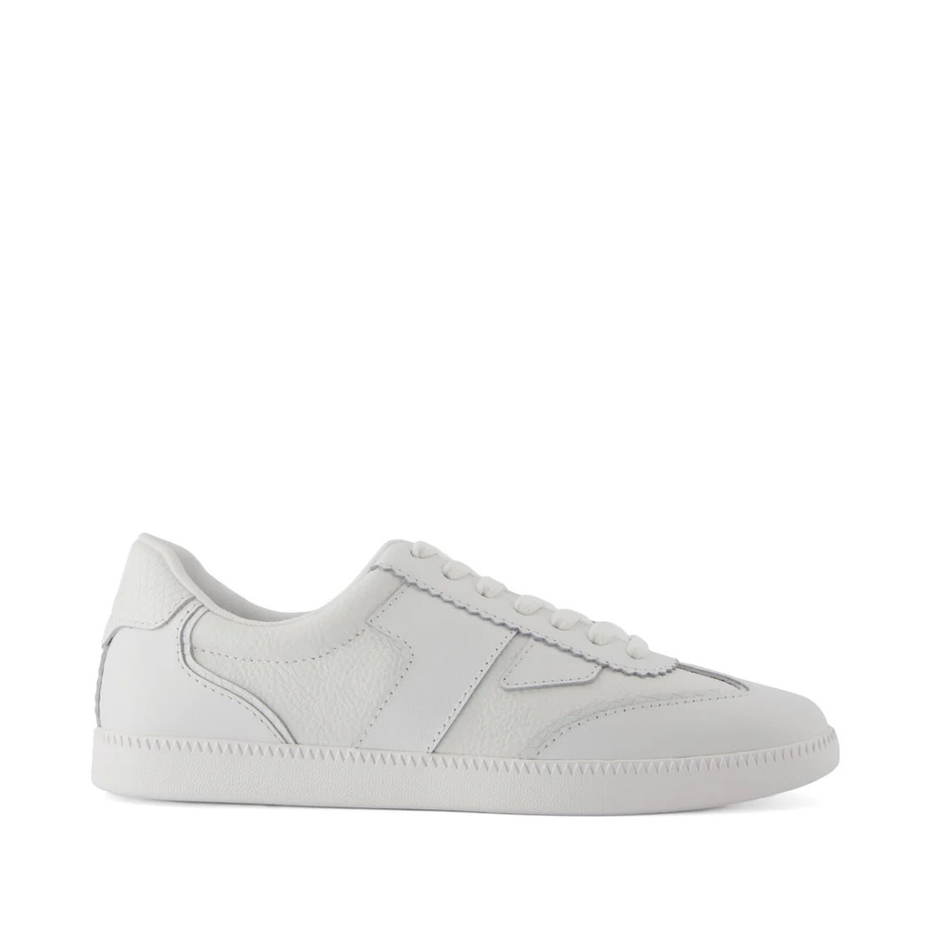 TOMS skór Collins White Leather Snake Embossed