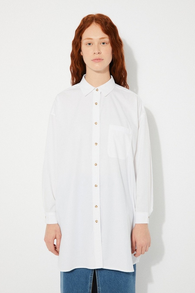 RITA ROW skyrta 252058 Morris shirt White