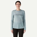 Patagonia dömu bolur Merino Blend Strata Stripe