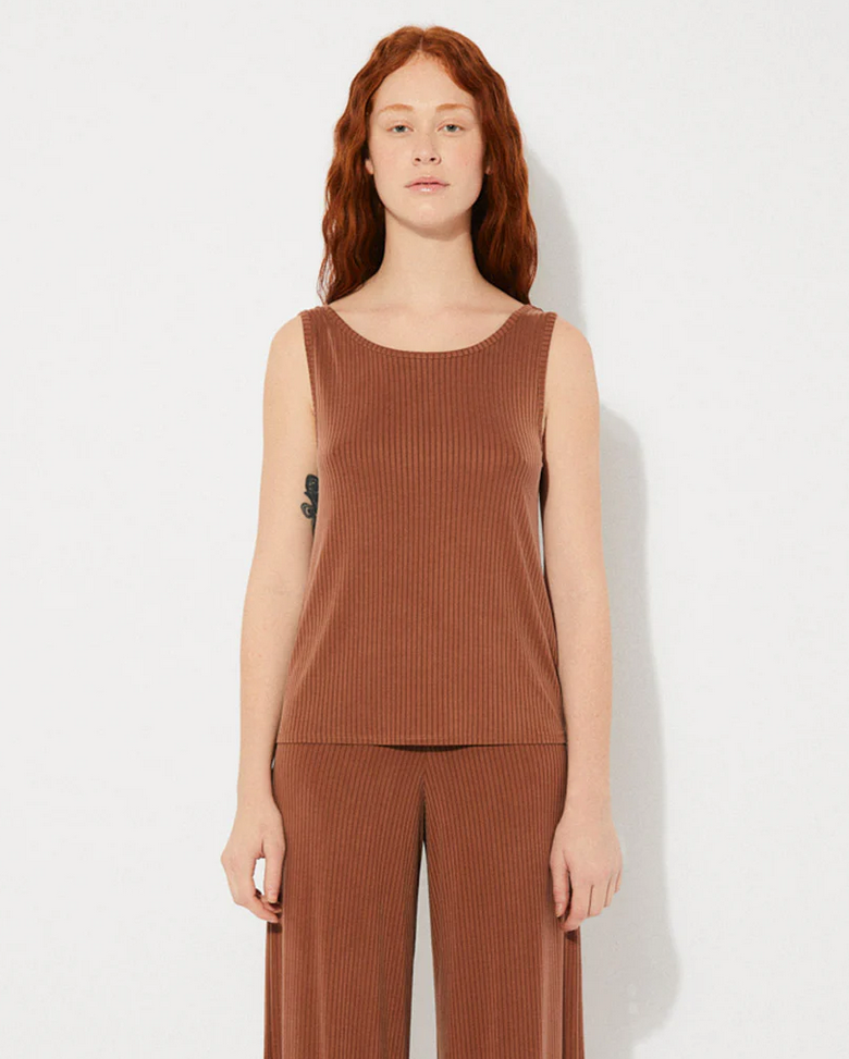 RITA ROW toppur 2545 Rosella top Brown