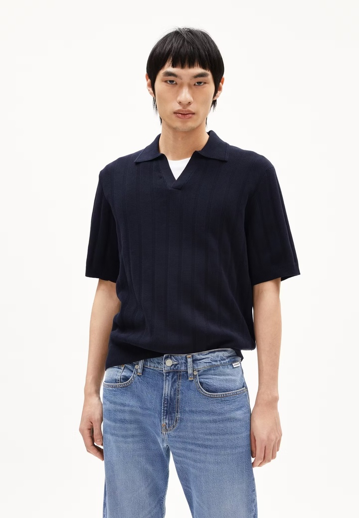 ARMEDANGELS peysa Aarven Night sky