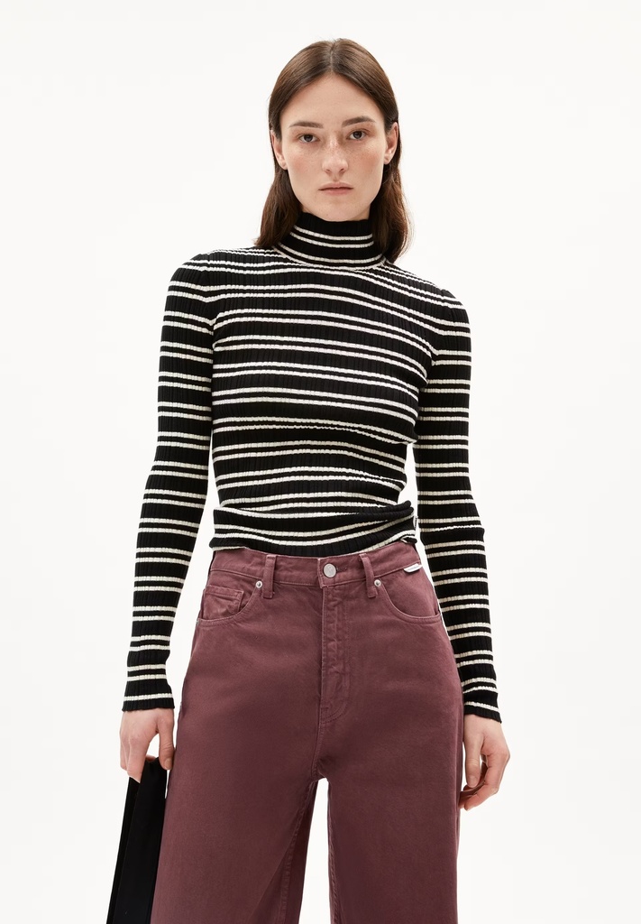ARMEDANGELS Bolur Alaania Chiffron stripes