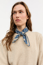 SKALL  klútur Classic scarf Dark navy 55x55