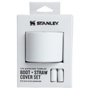 Stanley Boot+Straw f. 0,6 og 0,89L Pale Stone