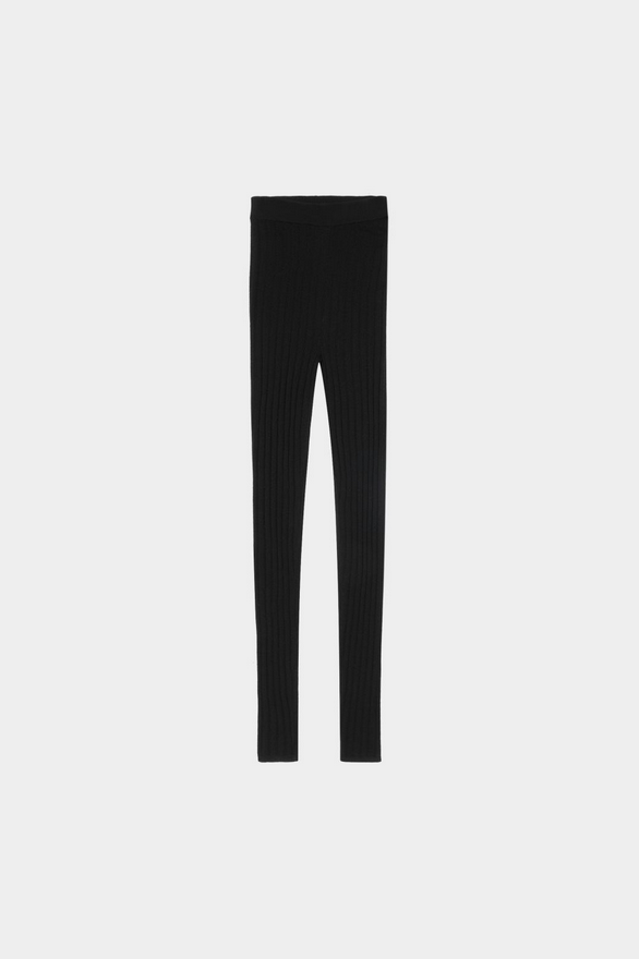 FUB buxur Pointelle leggings Black