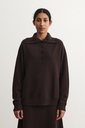 FUB peysa Felted jumper Mocca