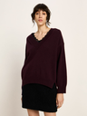 Lanius peysa Pullover V Bordaux