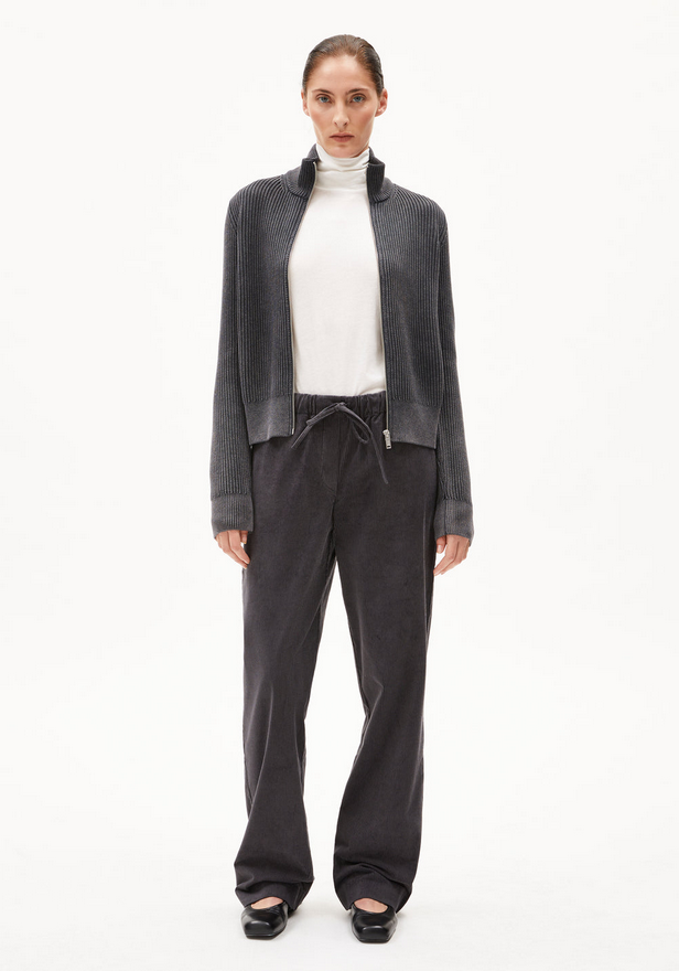 ARMEDANGELS Buxur Jaimilaa Corduroy Dark steel