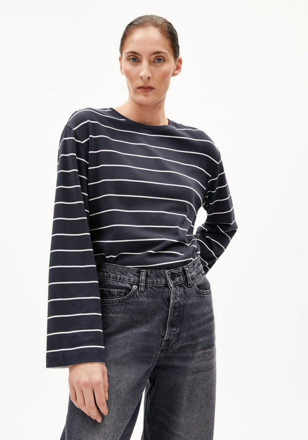 ARMEDANGELS bolur Marynaa Dark steel/oatmilk