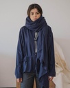 Baserange Trefill Snell Scarf Purple Stripe
